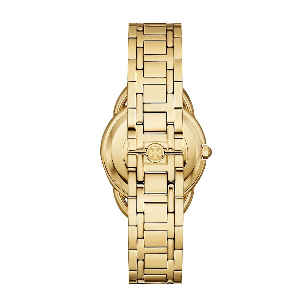 Women's The Miller Three-hand Date, Gold-tone Stainless Steel Watch