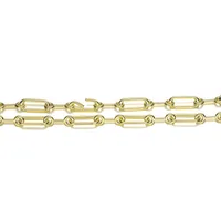 14k Yellow Gold Plated Chain Necklace