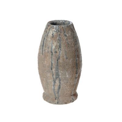 Elden Ceramic Round Oblong Vase