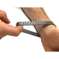 Expansion Watch Strap, Metal Stretchy Band, Straight End