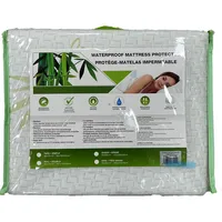 Bamboo Mattress Protector, Waterproof And Hypoallergenic
