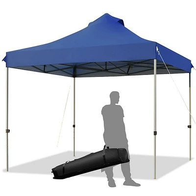 10' X Portable Pop Up Canopy Event Party Tent Adjustable W/roller Bag