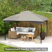 10' X 12' Double-tier Gazebo Canopy Replacement