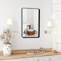 30"x22"wall Mount Bathroom Mirror Rectangular Vanity Vertical Horizontal