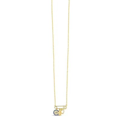 Kendra Protection Pendant Necklace Necklace Sterling Forever Gold