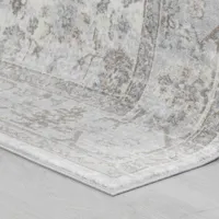 Distressed Traditional Indoor Area Rug