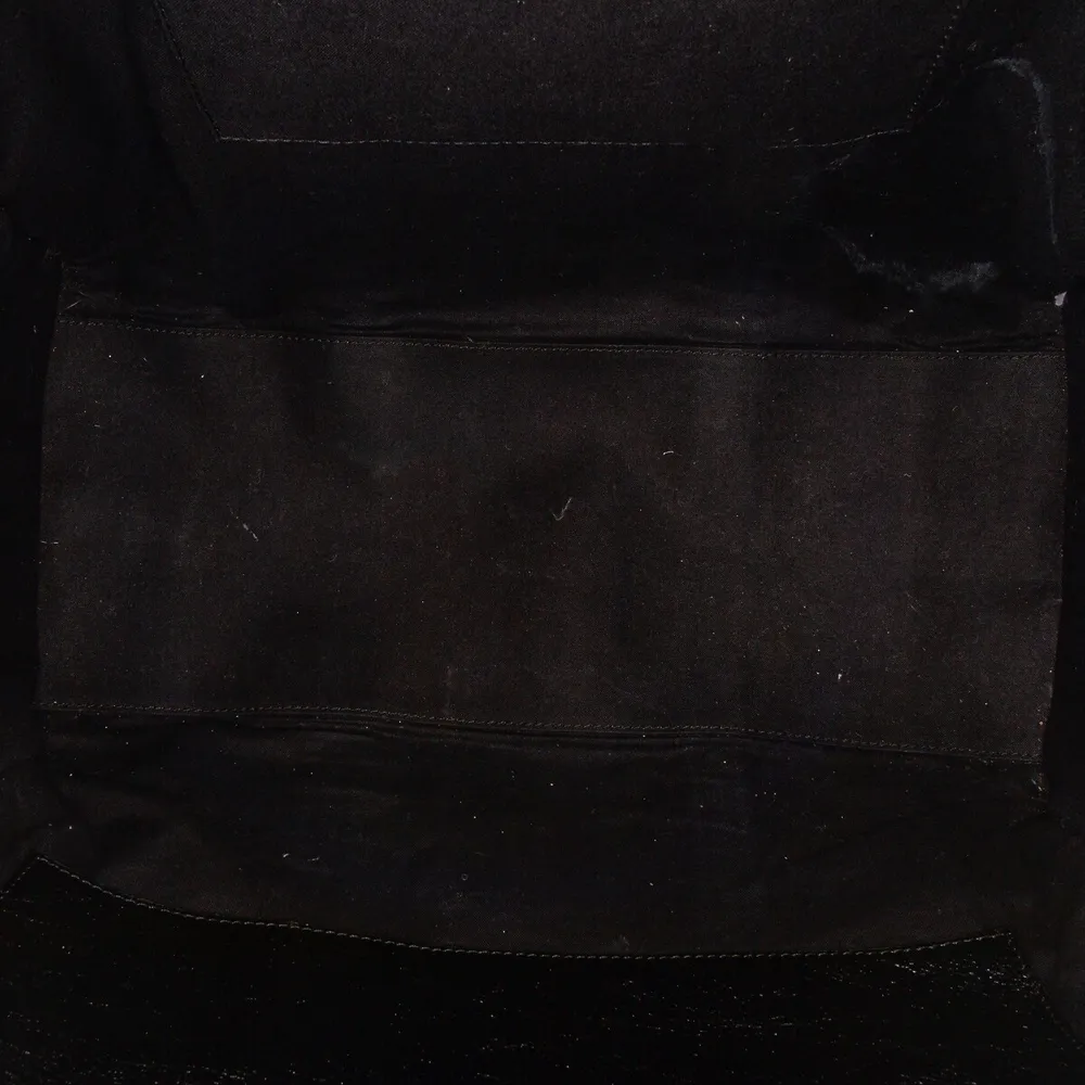 Pre-loved Bazar Shopper Lambskin Leather Tote Bag
