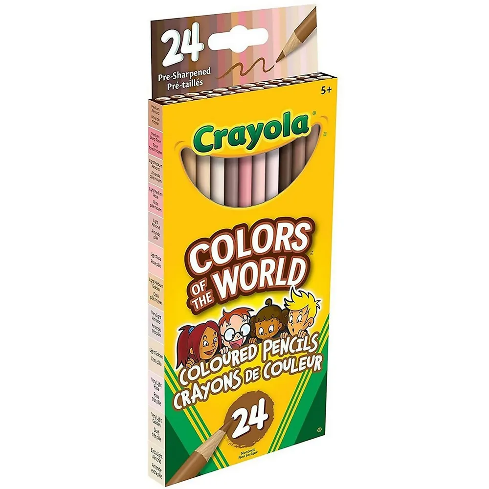 Crayola 24ct Crayons - Colors of the World