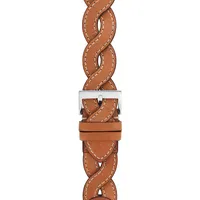 Women's Luggage Braided-leather Band For Apple Watch®, 38mm/40mm/41mm