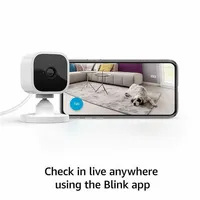 2x Mini Indoor Plug-in Hd Smart Security Camera, 1080hd Video, Works With Alexa