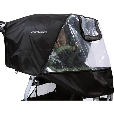 Bumbleride Non-pvc Rain Cover For Indie Twin Strollers