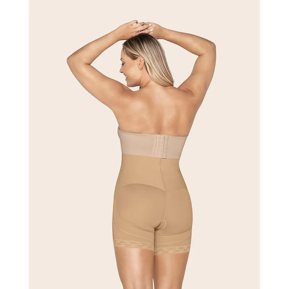 Firm Tummy Control Strapless Shaper With Butt Lifter