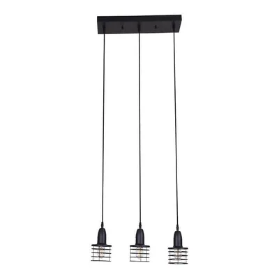 Pendant Light, 20.86 '' Width, From The Norway Collection, Black