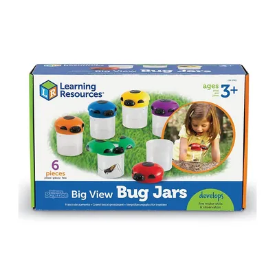 Big View Bug Jars (6 Pieces)