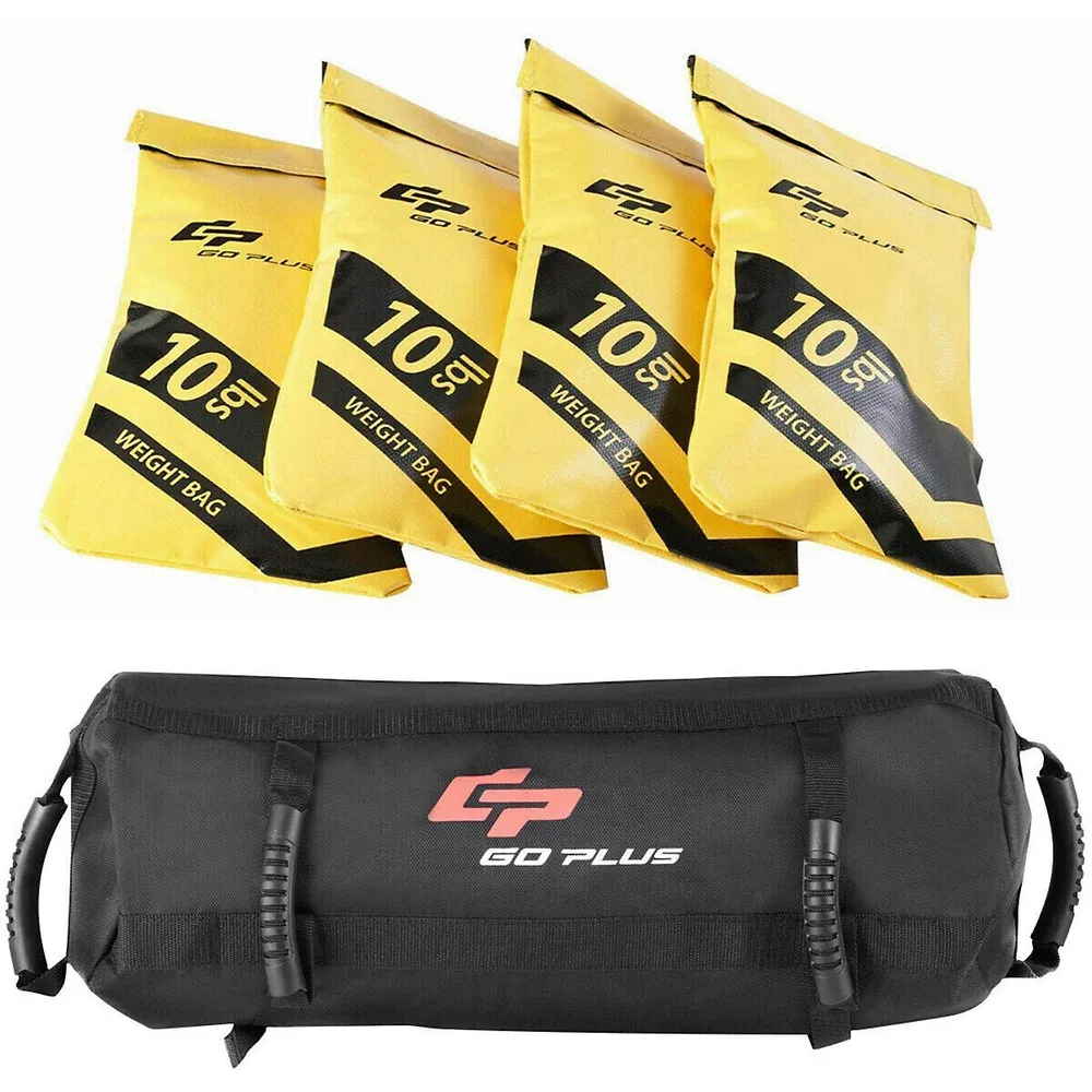 40lbs Body Press Durable Fitness Exercise Weighted Sandbags W/ Filler Bags