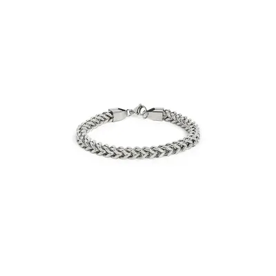 Silver-toned Chain Link Bracelet