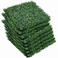 12 Artificial Hedge Plant Privacy Fence Screen Topiary Decor Wall 20'' X 20''