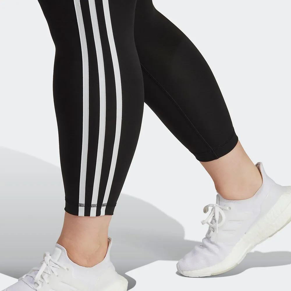 Adidas Train Essentials 3-stripes High-waisted 7/8 Leggings (plus