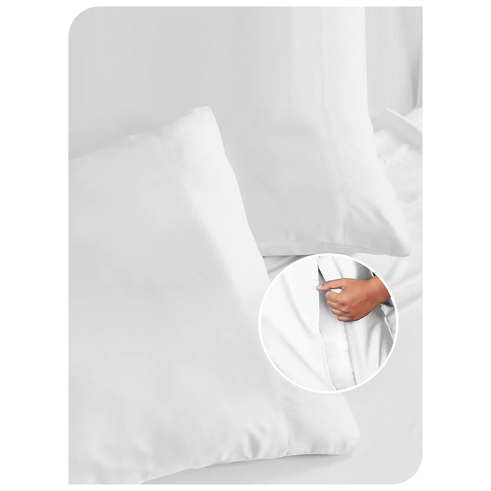 100% Bamboo Sheets Set, Soft, Silky & Cooling