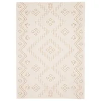 Caral Moroccan High Low Textured Area Rug