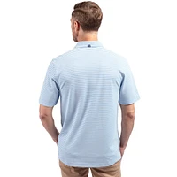 Virtue Eco Pique Stripe Recycled Mens Big And Tall Polo