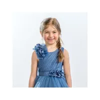 Divine Duchess Girls Formal Dress - Elegant Tulle With Flowers And Bow