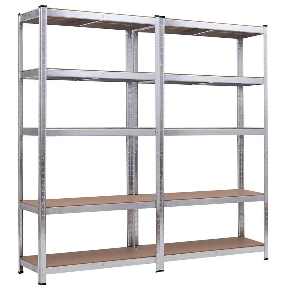 71'' Heavy Duty Storage Shelf Steel Metal Garage Rack 5 Level Adjustable Shelves