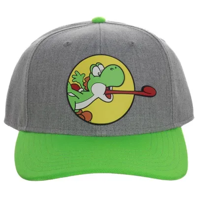 Nintendo Super Mario Yoshi Men's Snapback Cap Hat