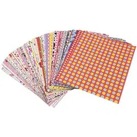 Colorful, Fun & Decorative Border Stickers For 4x6 Photo Paper Projects