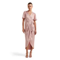 Carolina Satin Midi Dress