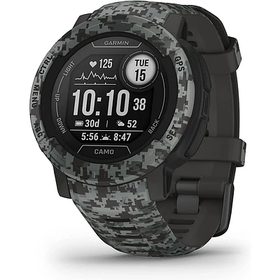 Instinct 2, Camo-edition, Rugged Outdoor Watch With Gps, Built For All Elements, Multi-gnss Support, Tracback Routing And More
