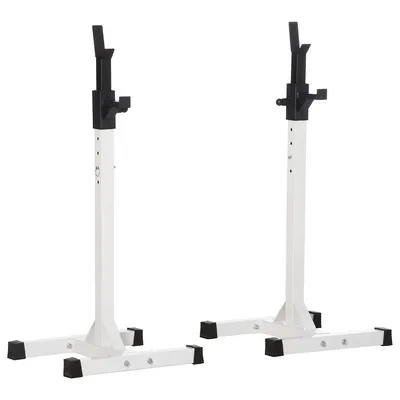 Adjustable Barbell Power Rack Squat Stand
