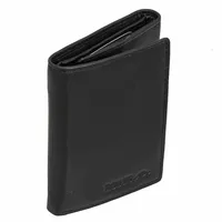 Leather Rfid Trifold Wallet In Gift Box