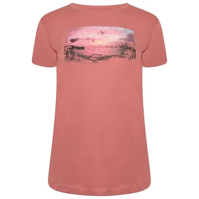 Womens/ladies Peace Of Mind Beach T-shirt