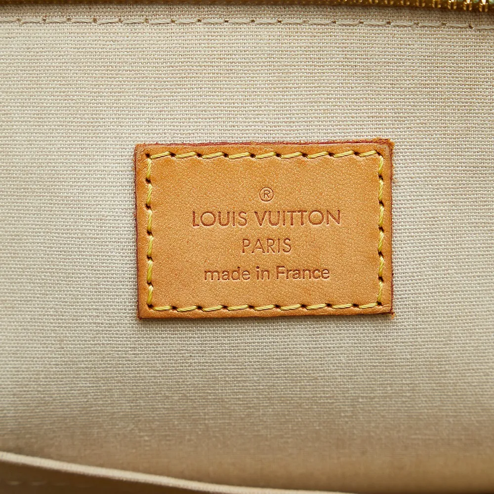 Louis Vuitton Pre-loved Monogram Vernis Alma Pm