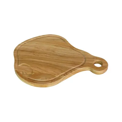 Olive Wood Pear-shaped Cutting Board With Handle