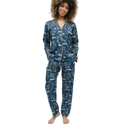 Fawn Woodland Print Pyjama Set