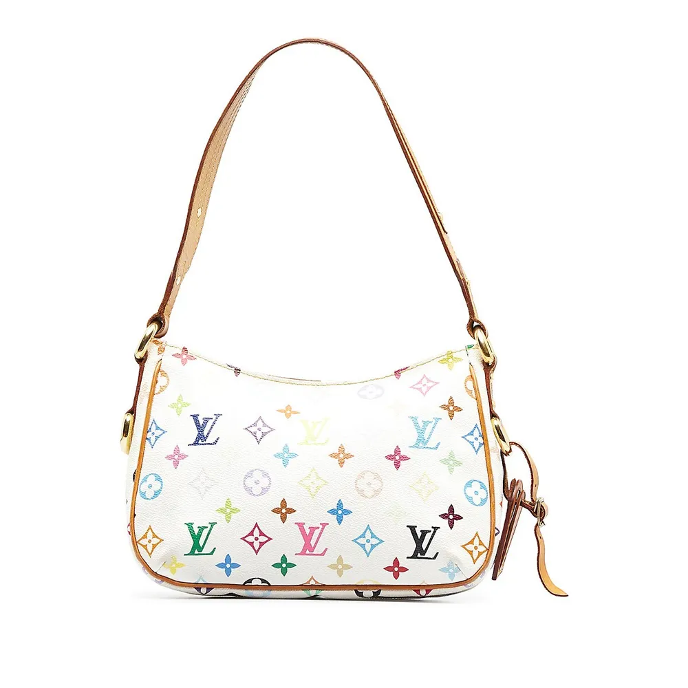 Louis Vuitton | Sologne Multicolored Monogram on White Crossbody Bag