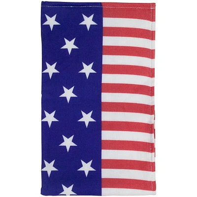 Set Of 2 Stars And Stripes Americana Kitchen Tea Towels 26"