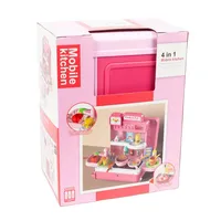 4in1 Mobile Kitchen 41 Piece Playset