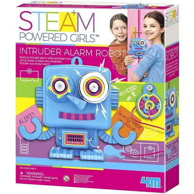 Steam Powered Girls: Intruder Alarm Robot