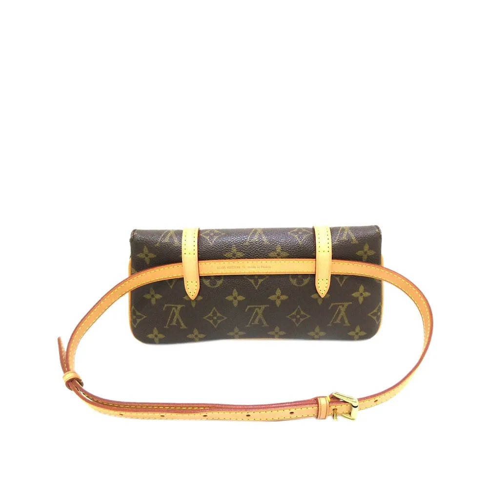 Louis Vuitton Pochette Marelle Canvas Clutch Bag (pre-owned) in