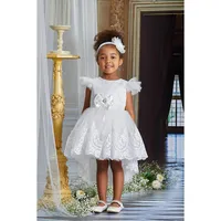 Camila - Baby Girl Baptism Dress 6-18 Months/ivory