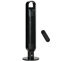 39" Oscillating Tower Fan With 12h Timer
