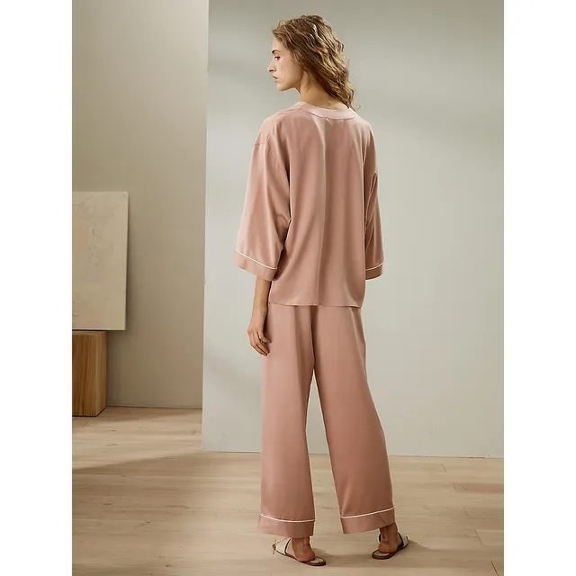 LILYSILK Silk Suede Pullover Pajama Set For Women