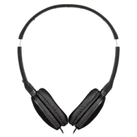 Flats Wired Headphones, Lightweight And Foldable With Integrated Microphone Remote Control