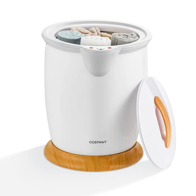 Costway Bathroom Towel Warmer Bucket W/ Fragrance Holder u0026 Auto Shut Off  White | Scarborough Town Centre
