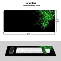 GAMING MOUSE PAD LARGE SMALL DESK KEYBOARD MAT FOR COMPUTER LAPTOP PC MACBOOK