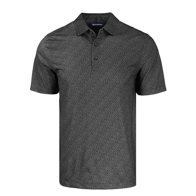 Pike Eco Pebble Print Stretch Recycled Mens Polo