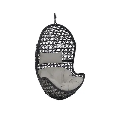 Outdoor Resin Wicker Cordelia Basket Egg Chair